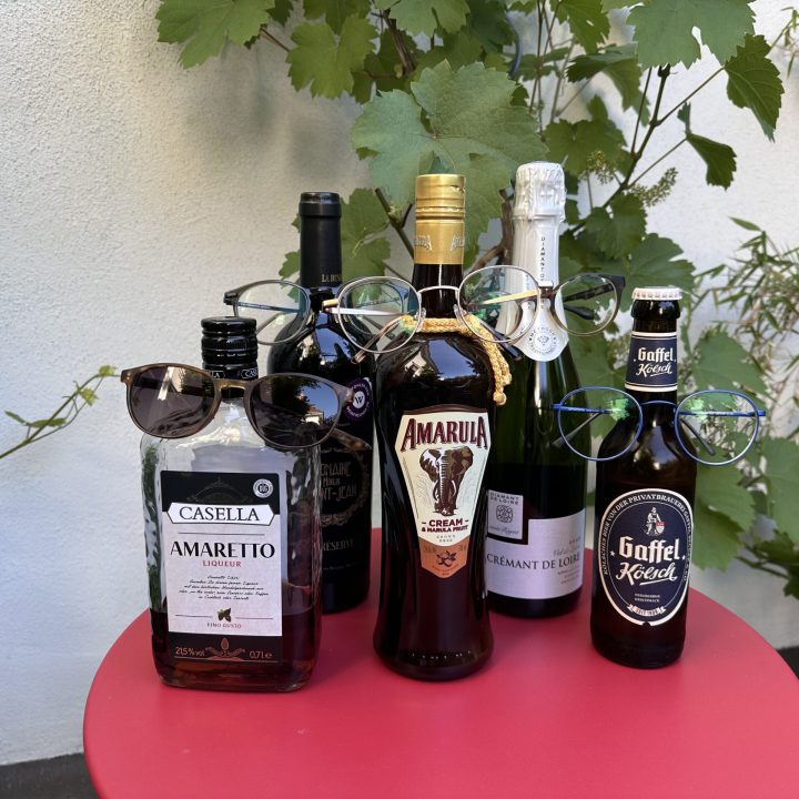 Alkohol und Augen: Wenn der Wein die Welt verschiebt